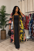 Sunset Batik Long Kimono